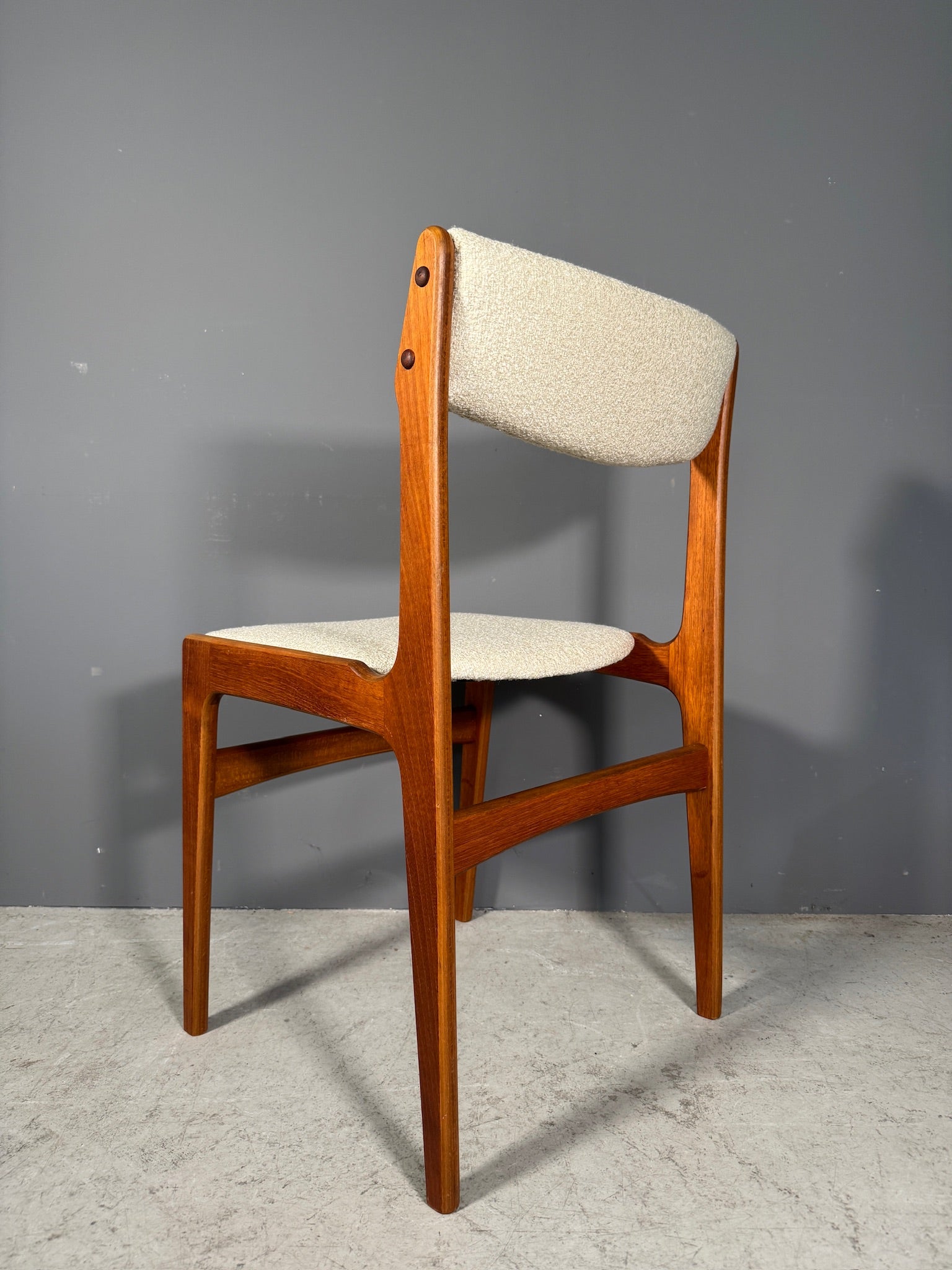 Sedia danese in teak anni 70