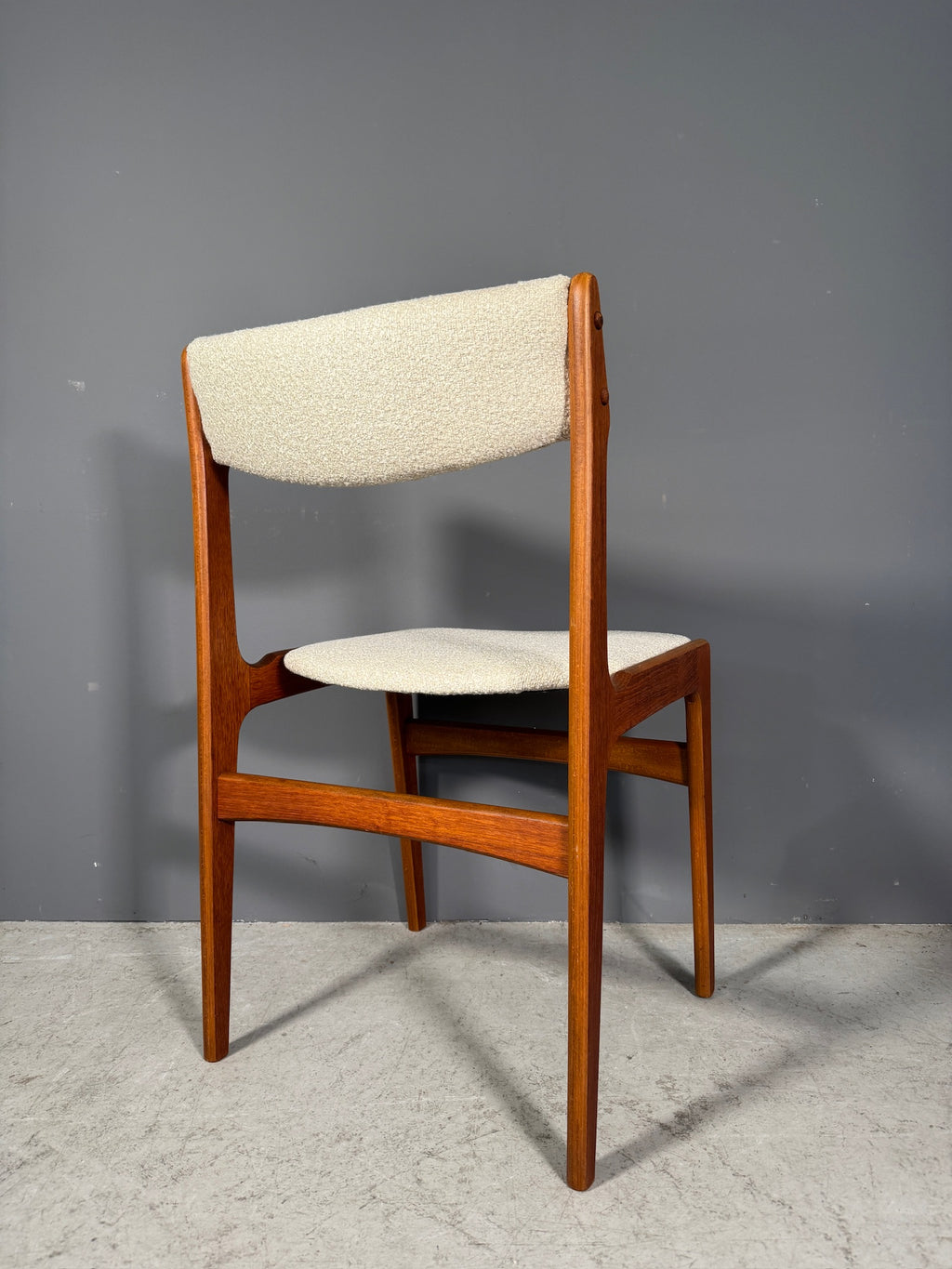 Sedia danese in teak anni 70