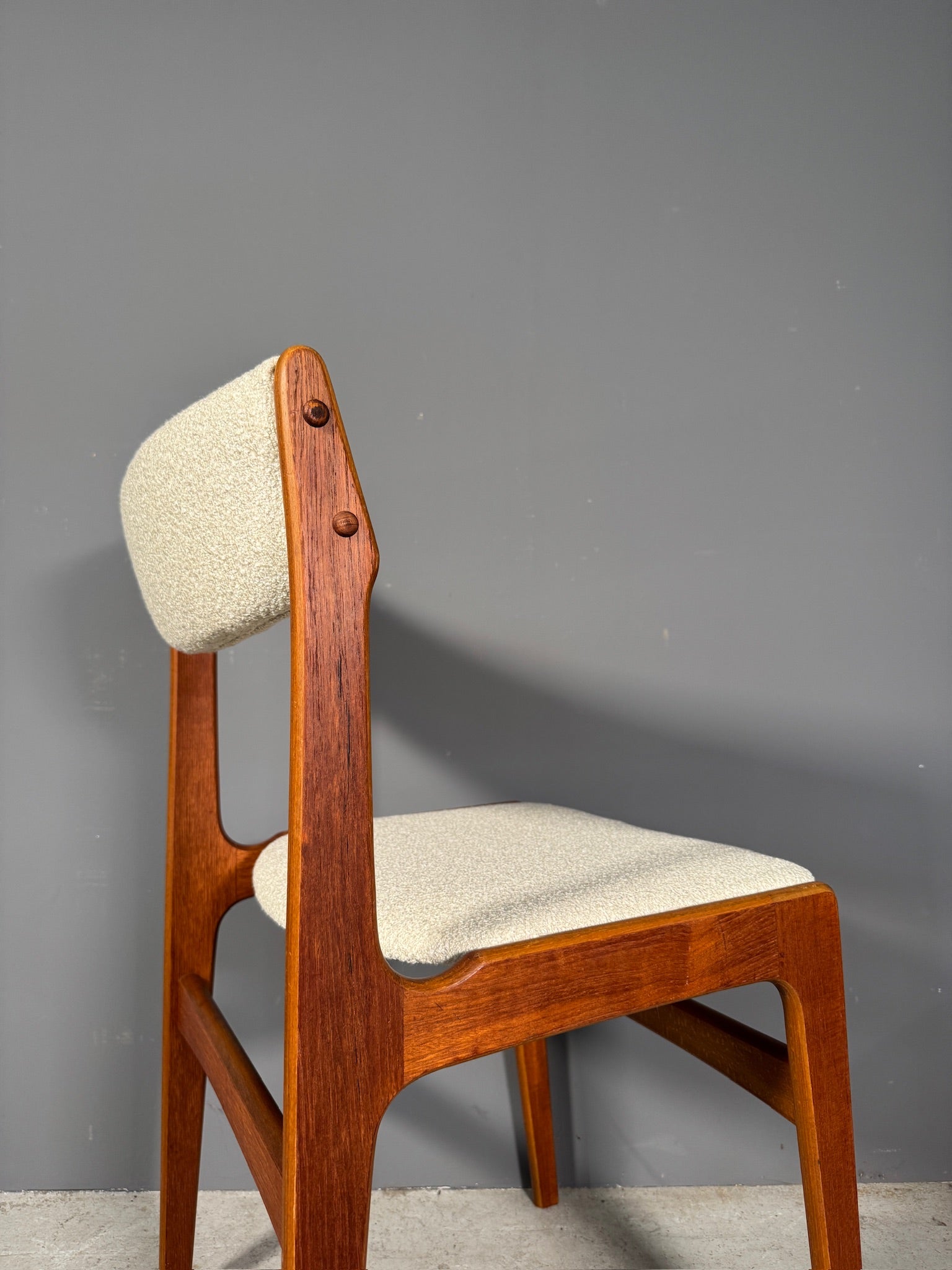 Sedia danese in teak anni 70