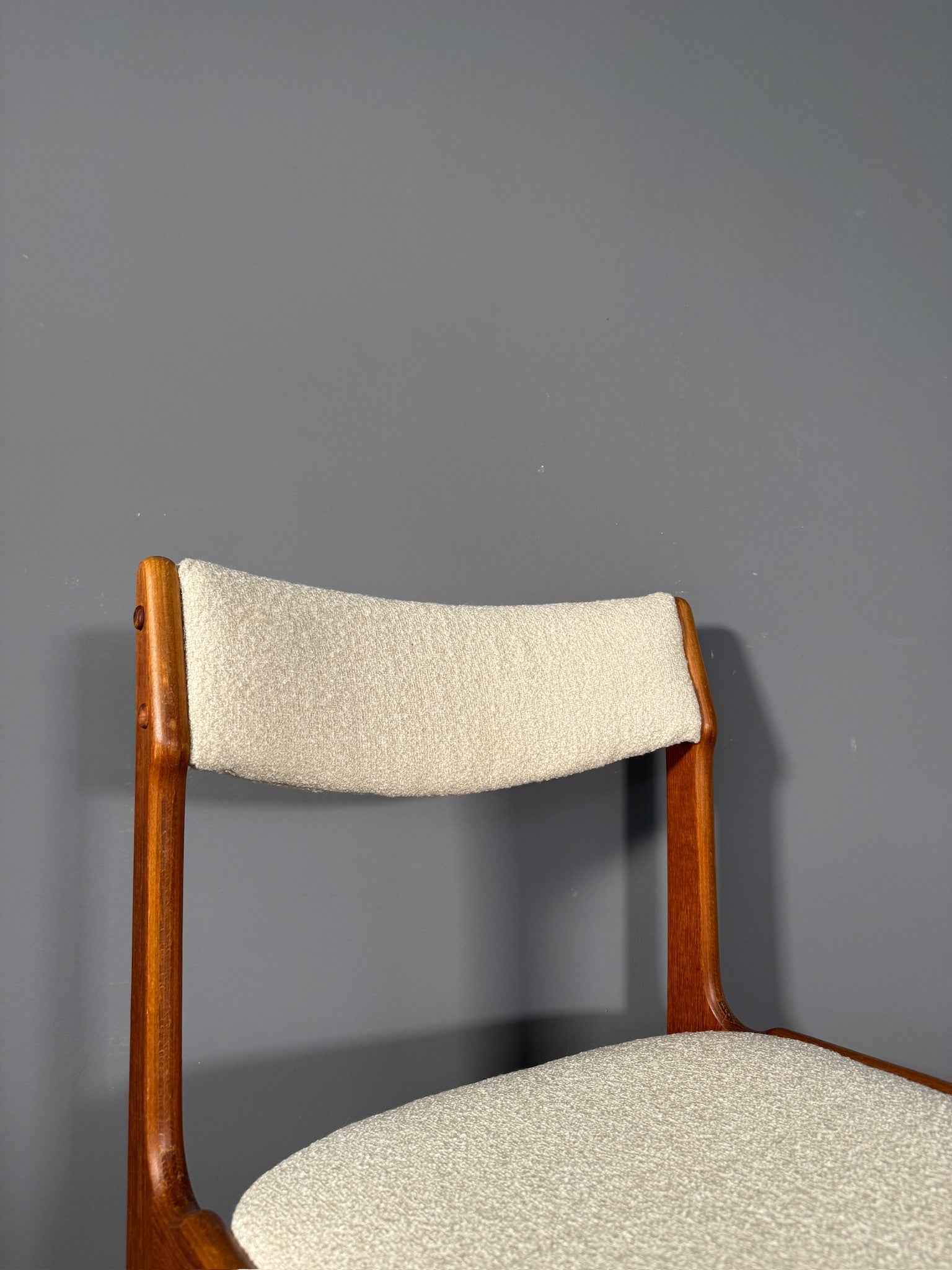 Sedia danese in teak anni 70