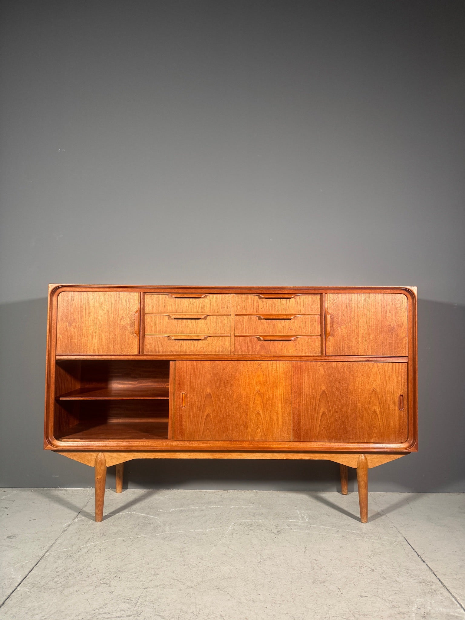 Highboard danese in teak