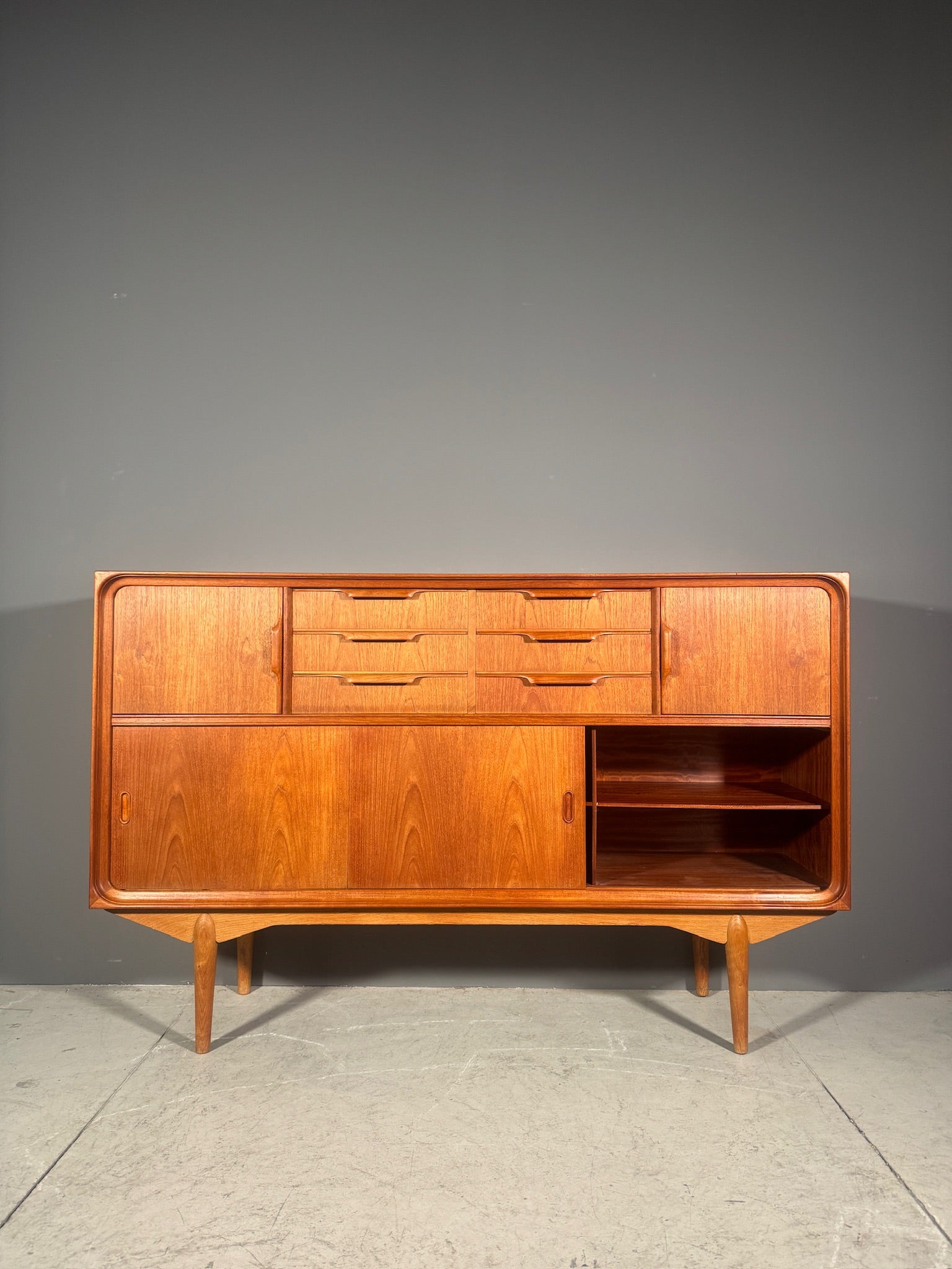 Highboard danese in teak