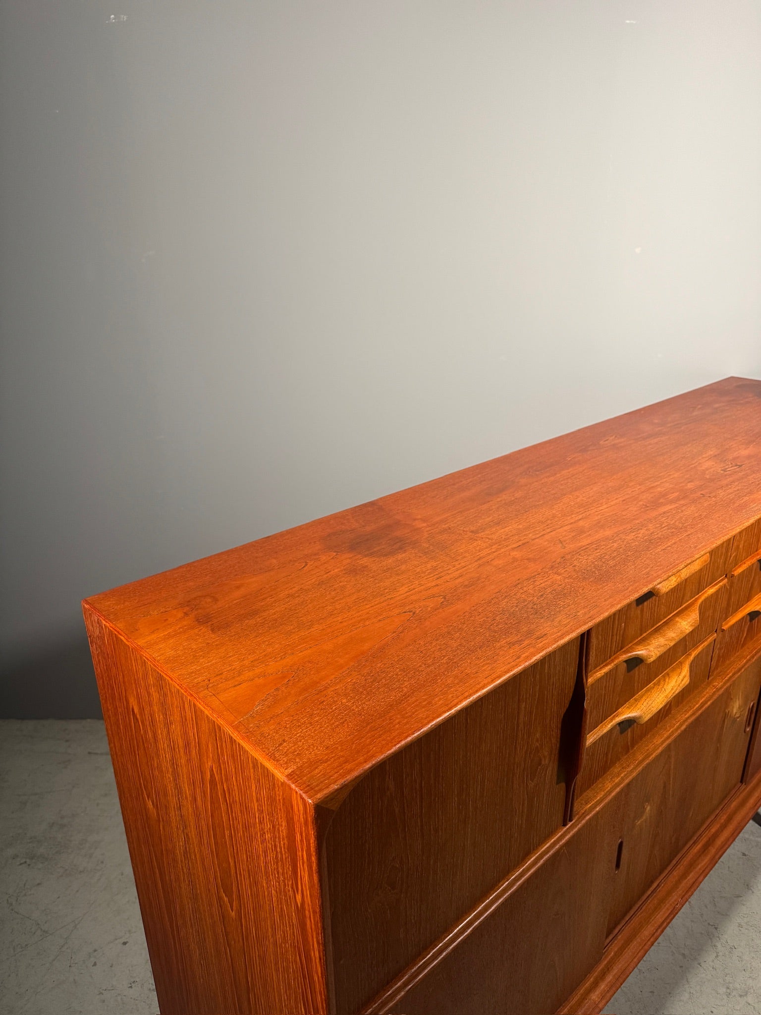 Highboard danese in teak