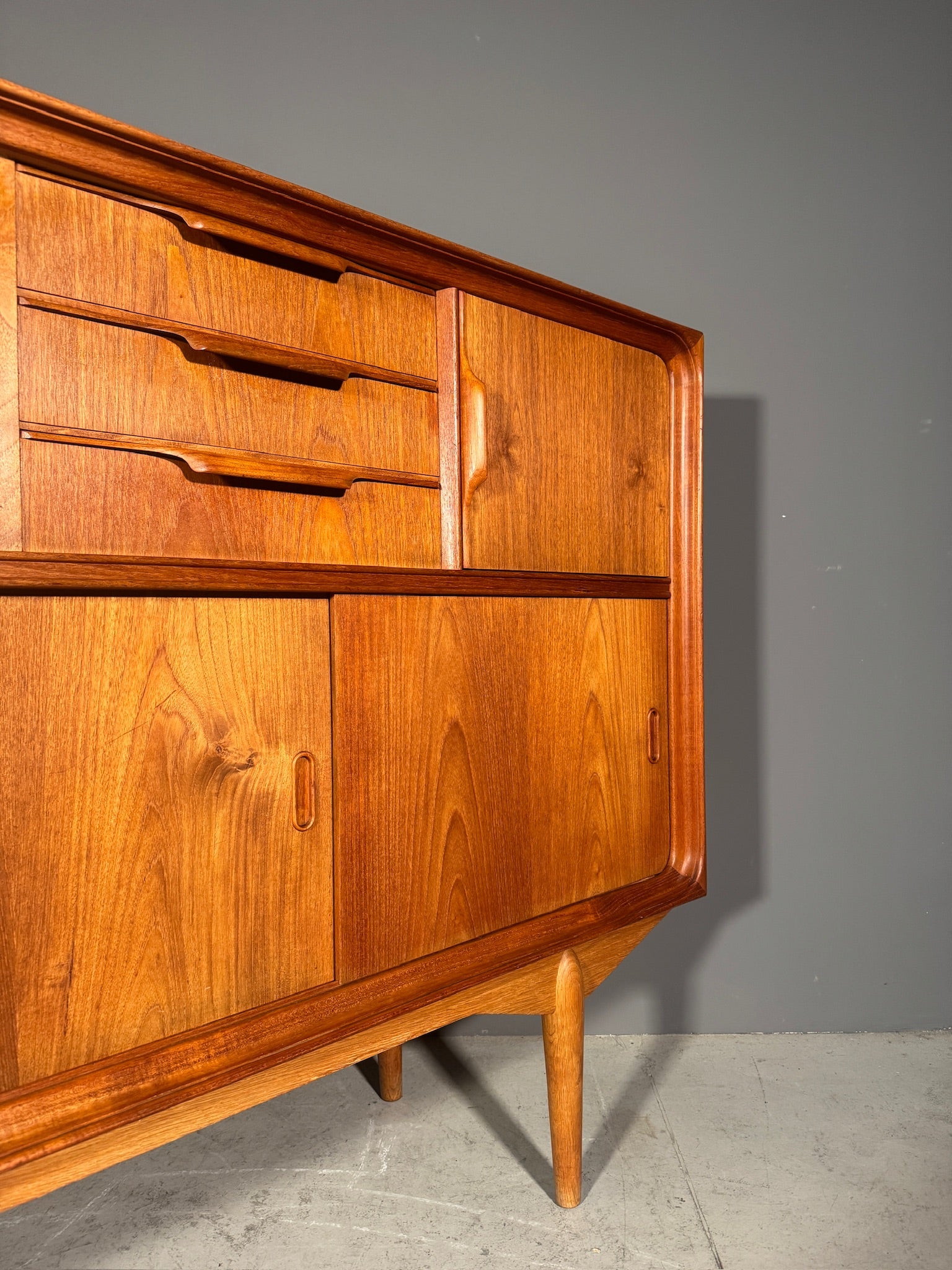 Highboard danese in teak