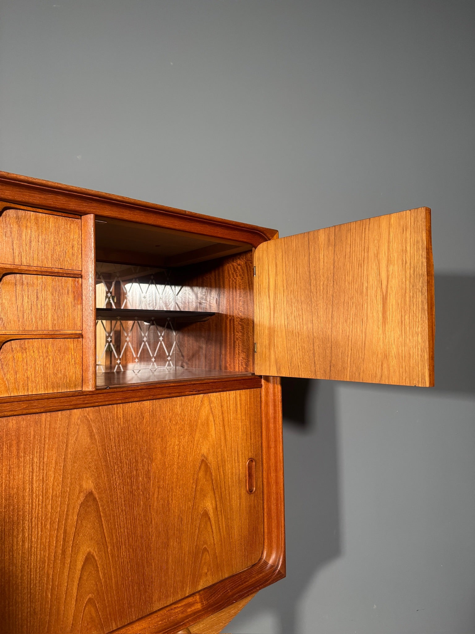 Highboard danese in teak