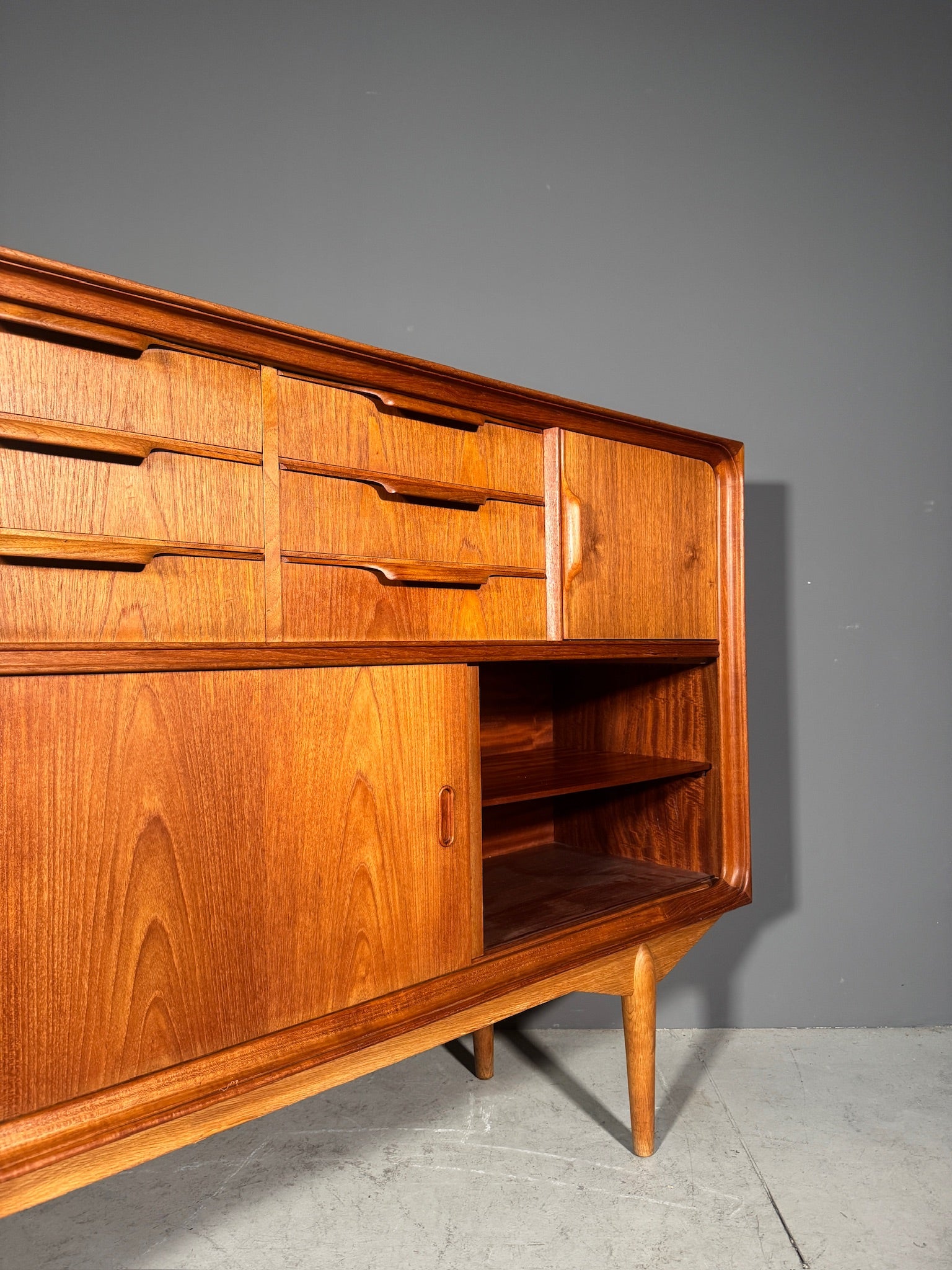 Highboard danese in teak