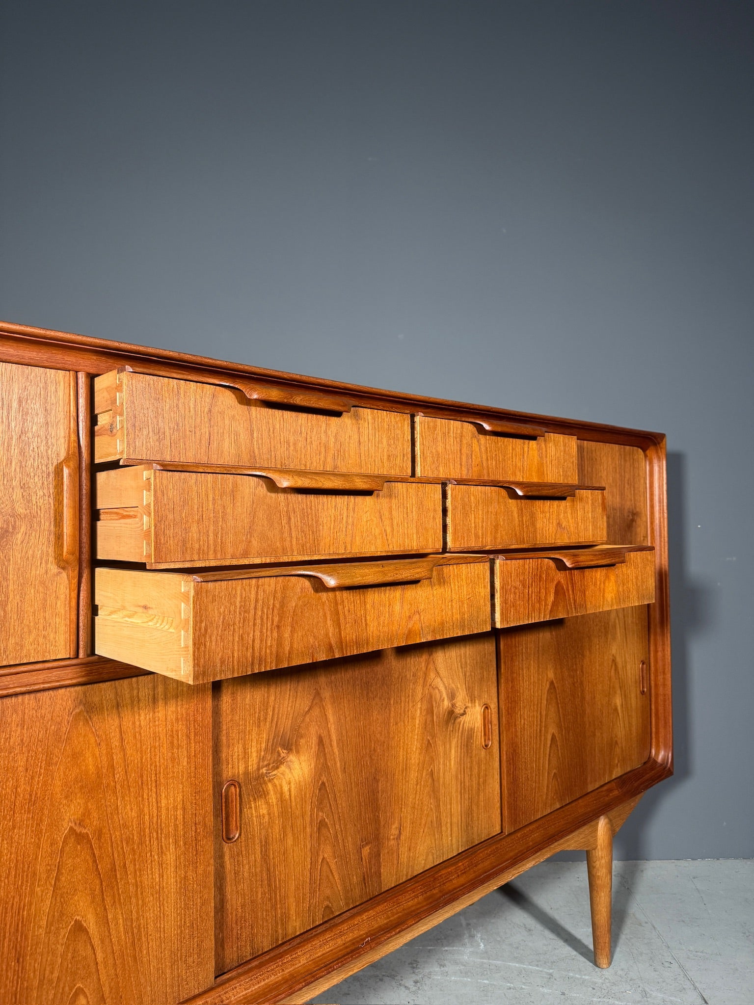 Highboard danese in teak