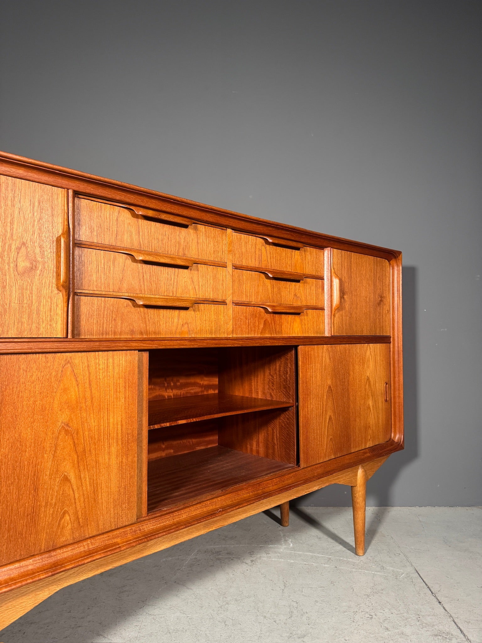 Highboard danese in teak