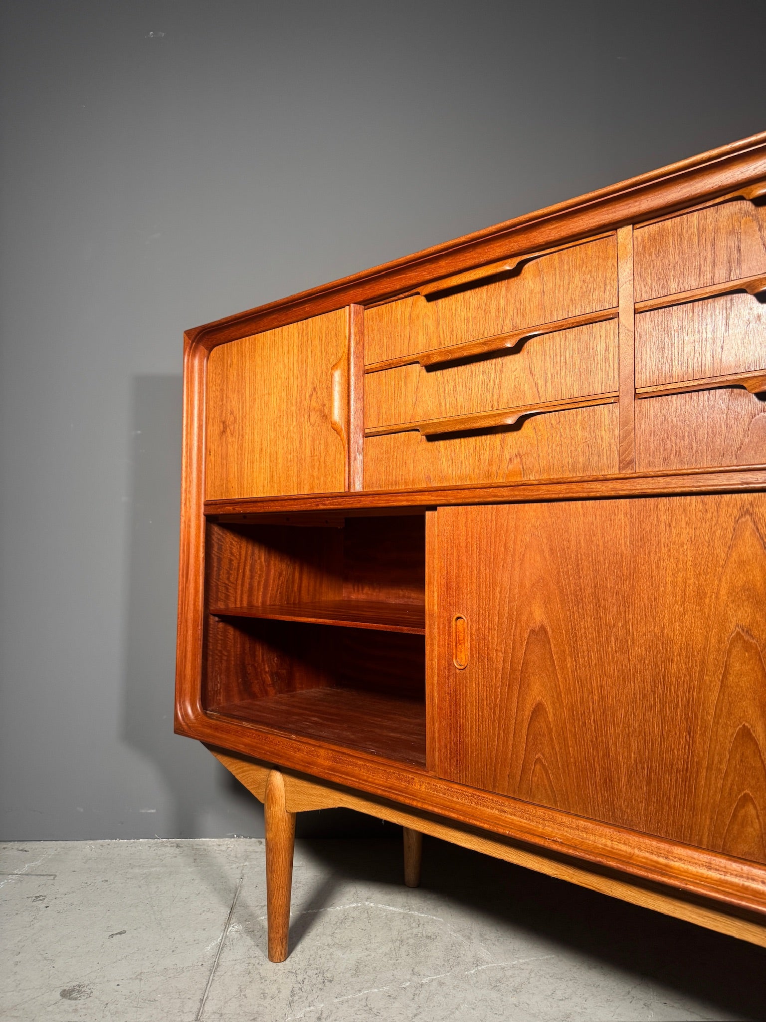 Highboard danese in teak