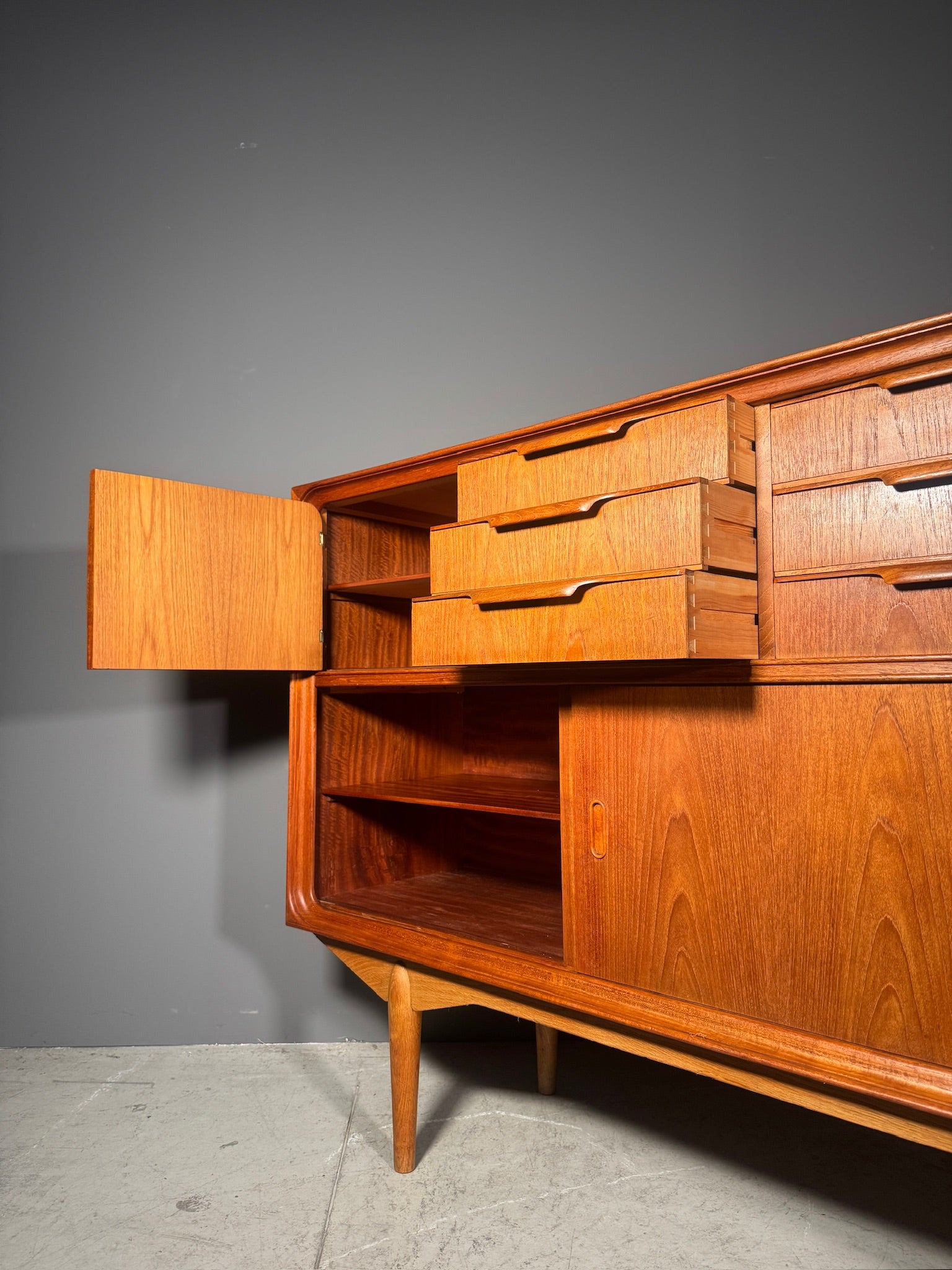 Highboard danese in teak