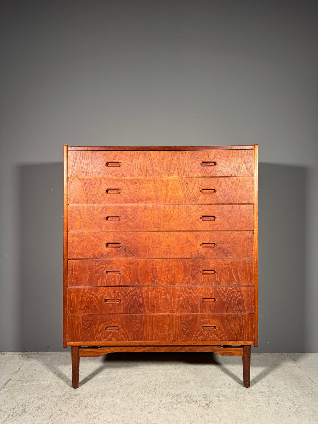 Cassettiera in teak anni 60