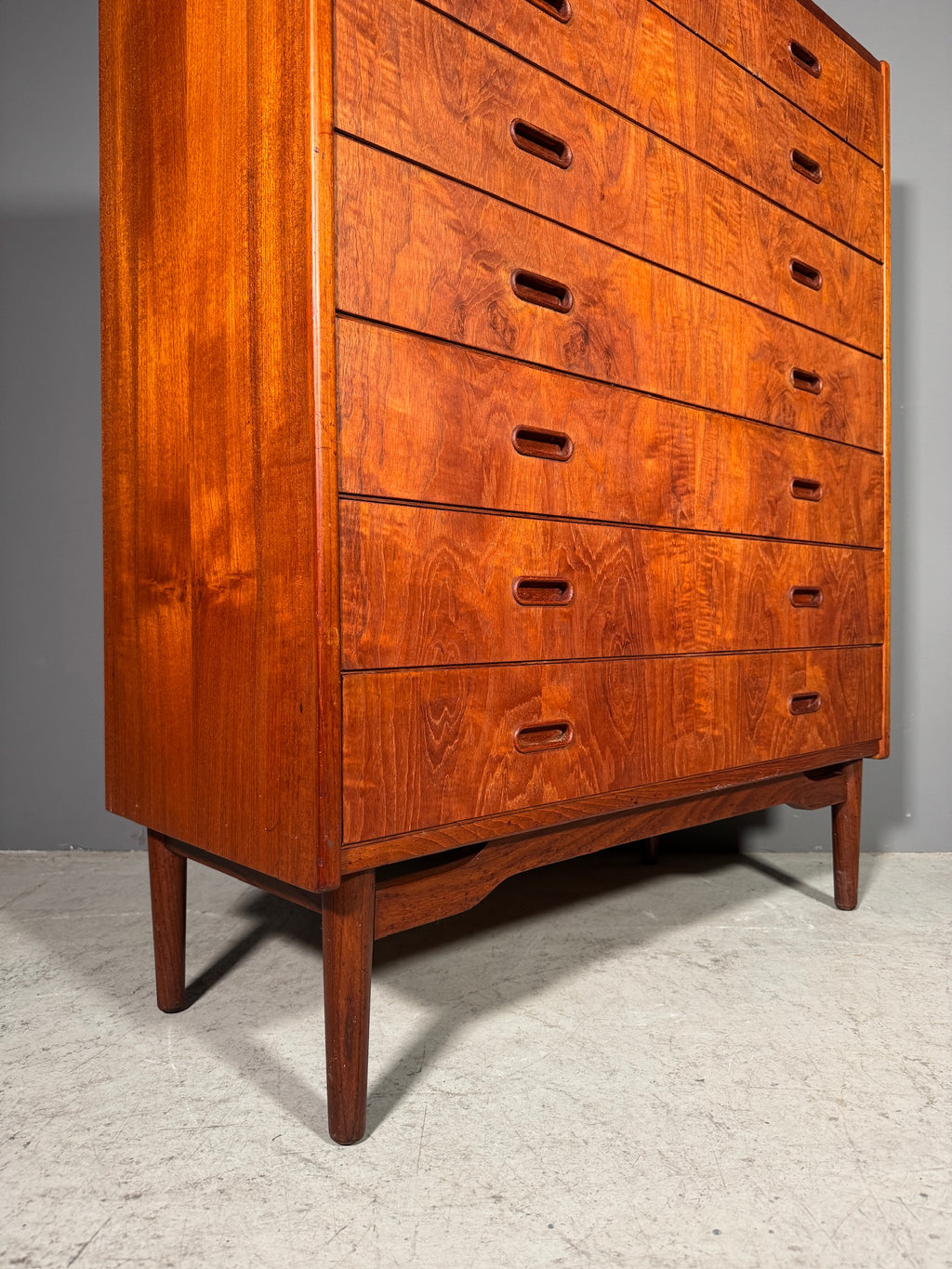 Cassettiera in teak anni 60