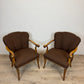 Coppia di poltrone Art Deco