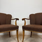 Coppia di poltrone Art Deco