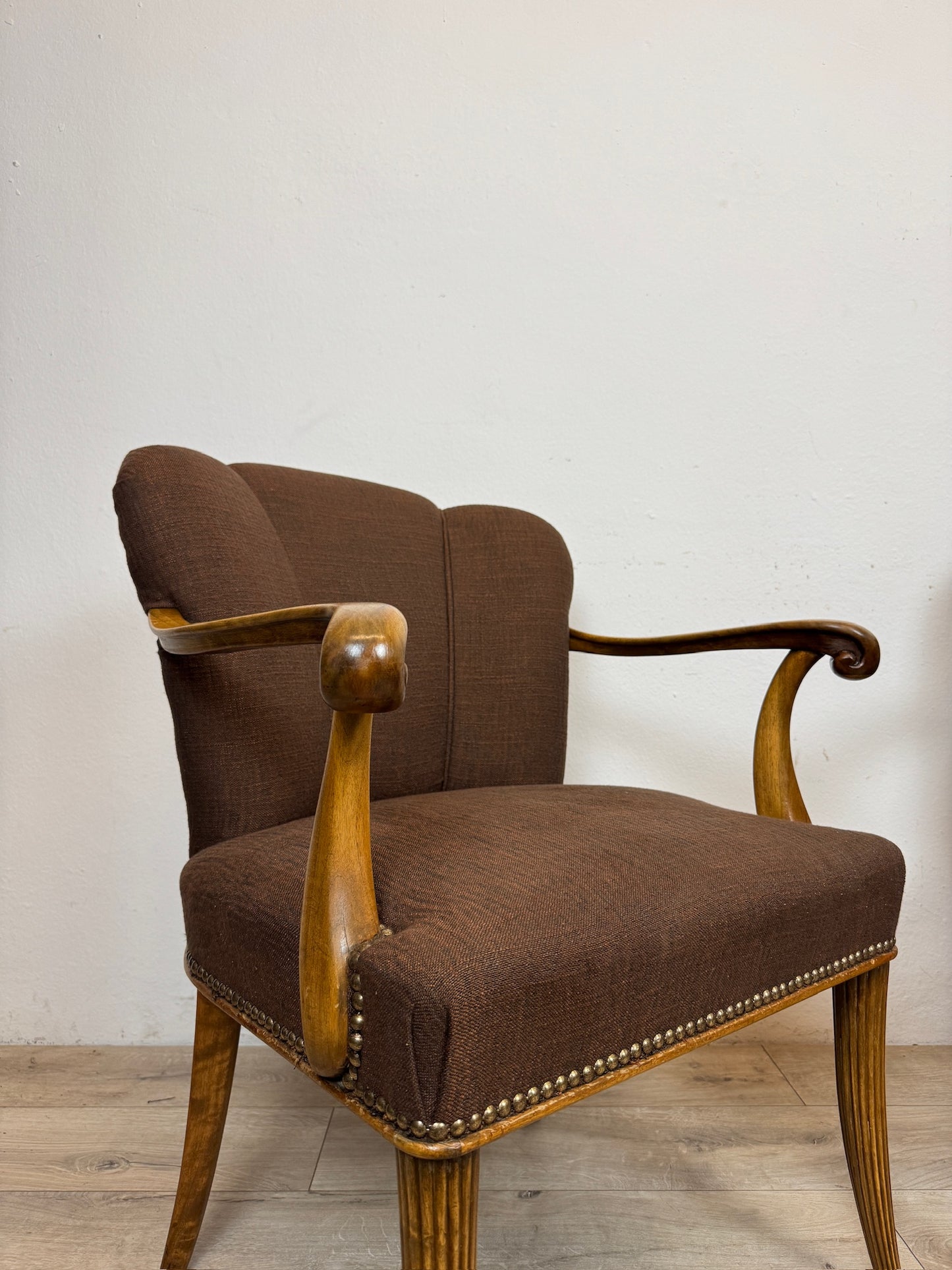 Coppia di poltrone Art Deco