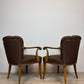 Coppia di poltrone Art Deco