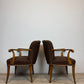 Coppia di poltrone Art Deco