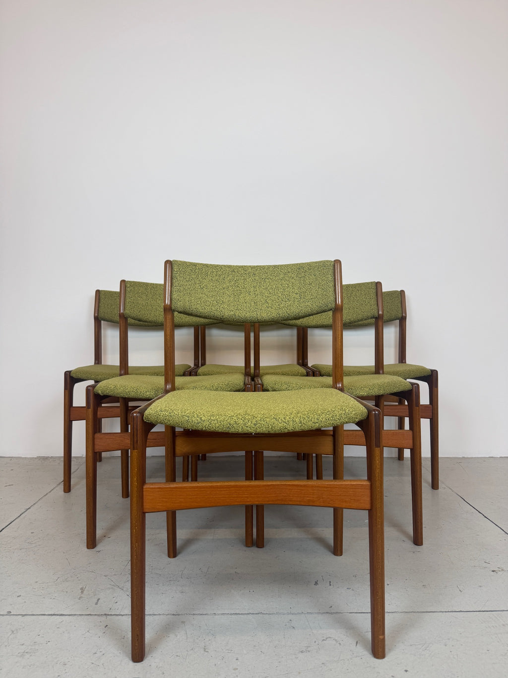 Sedia danese in teak anni 70