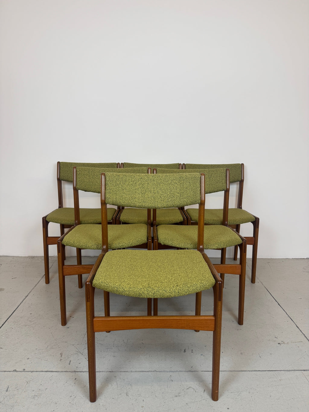 Sedia danese in teak anni 70