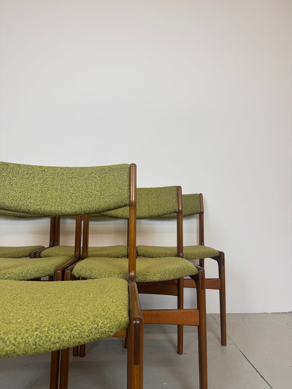 Sedia danese in teak anni 70