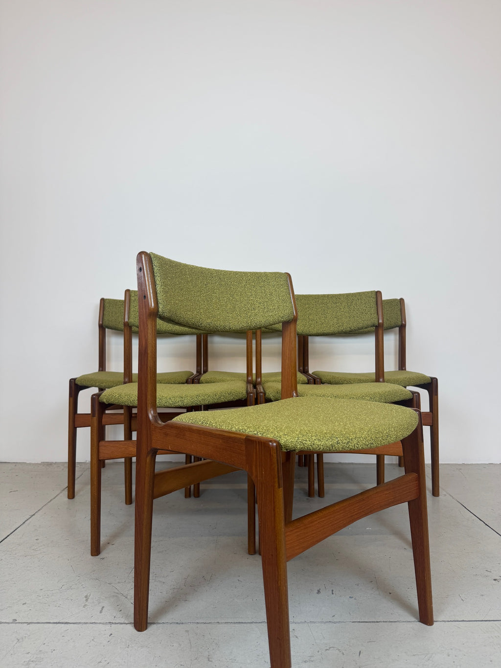 Sedia danese in teak anni 70