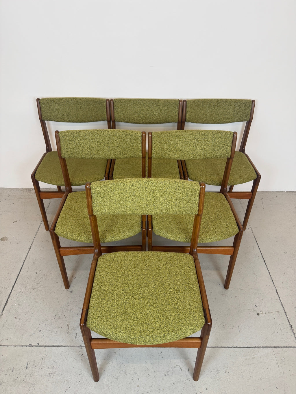 Sedia danese in teak anni 70