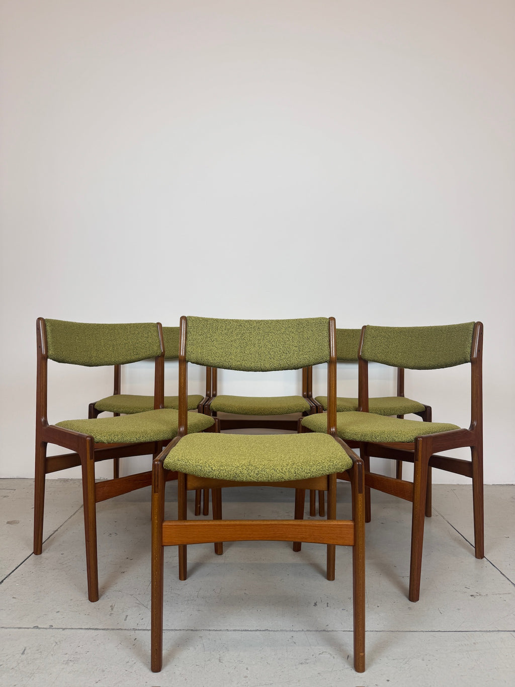 Sedia danese in teak anni 70
