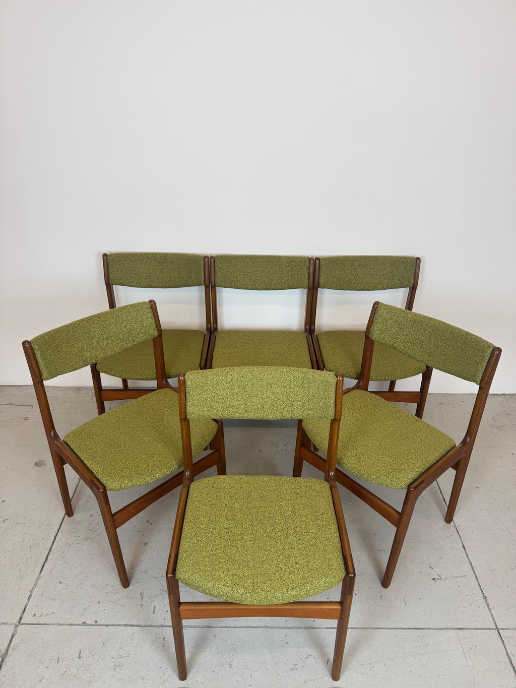Sedia danese in teak anni 70