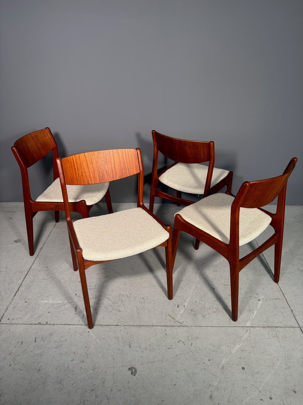 Sedia danese in teak