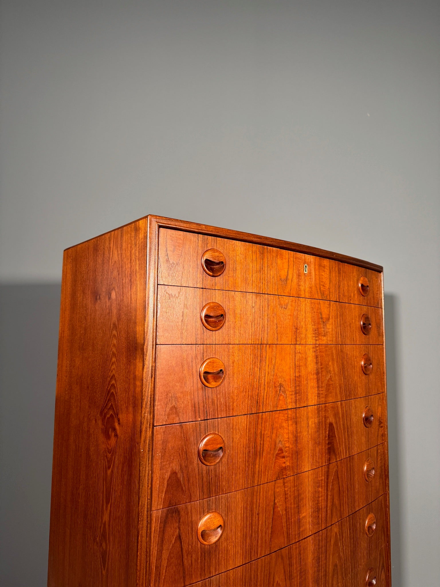 Cassettiera in teak di Kai Kristiansen