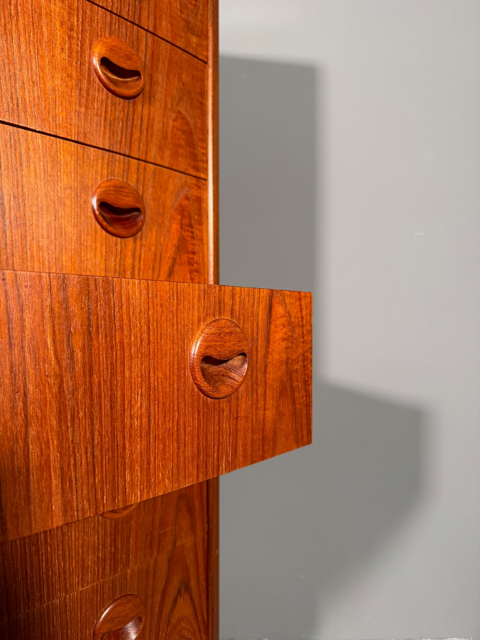 Cassettiera in teak di Kai Kristiansen