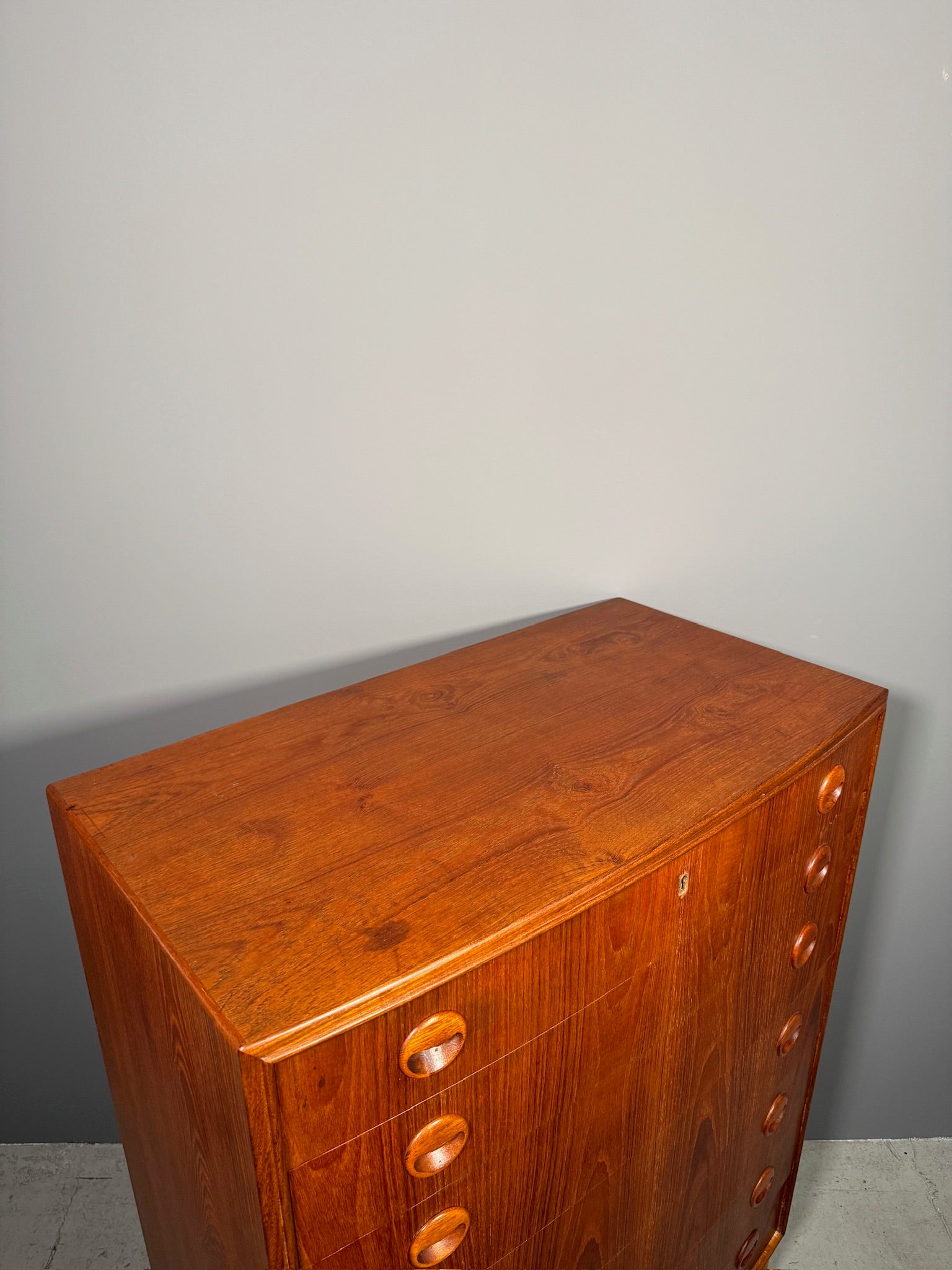 Cassettiera in teak di Kai Kristiansen