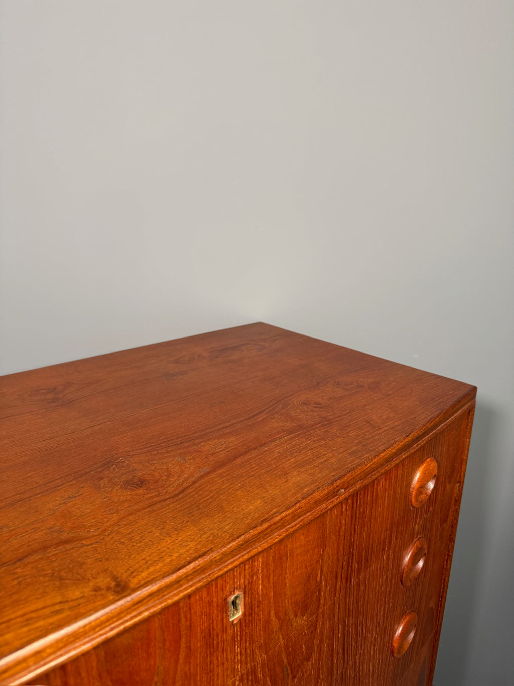 Cassettiera in teak di Kai Kristiansen