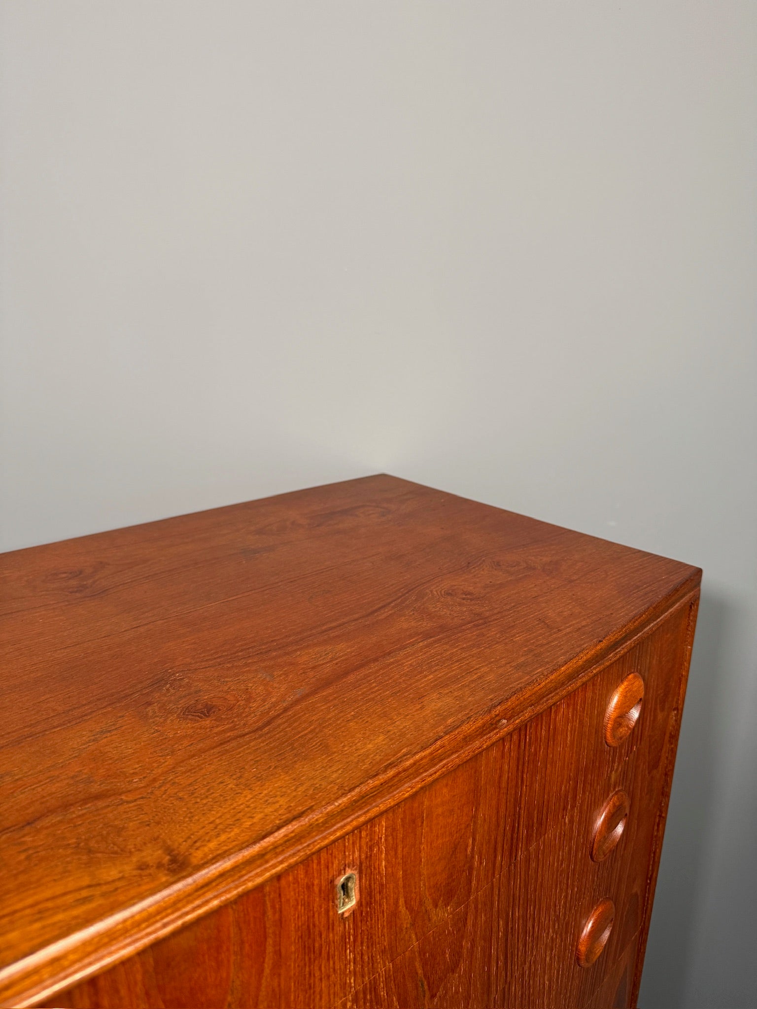 Cassettiera in teak di Kai Kristiansen