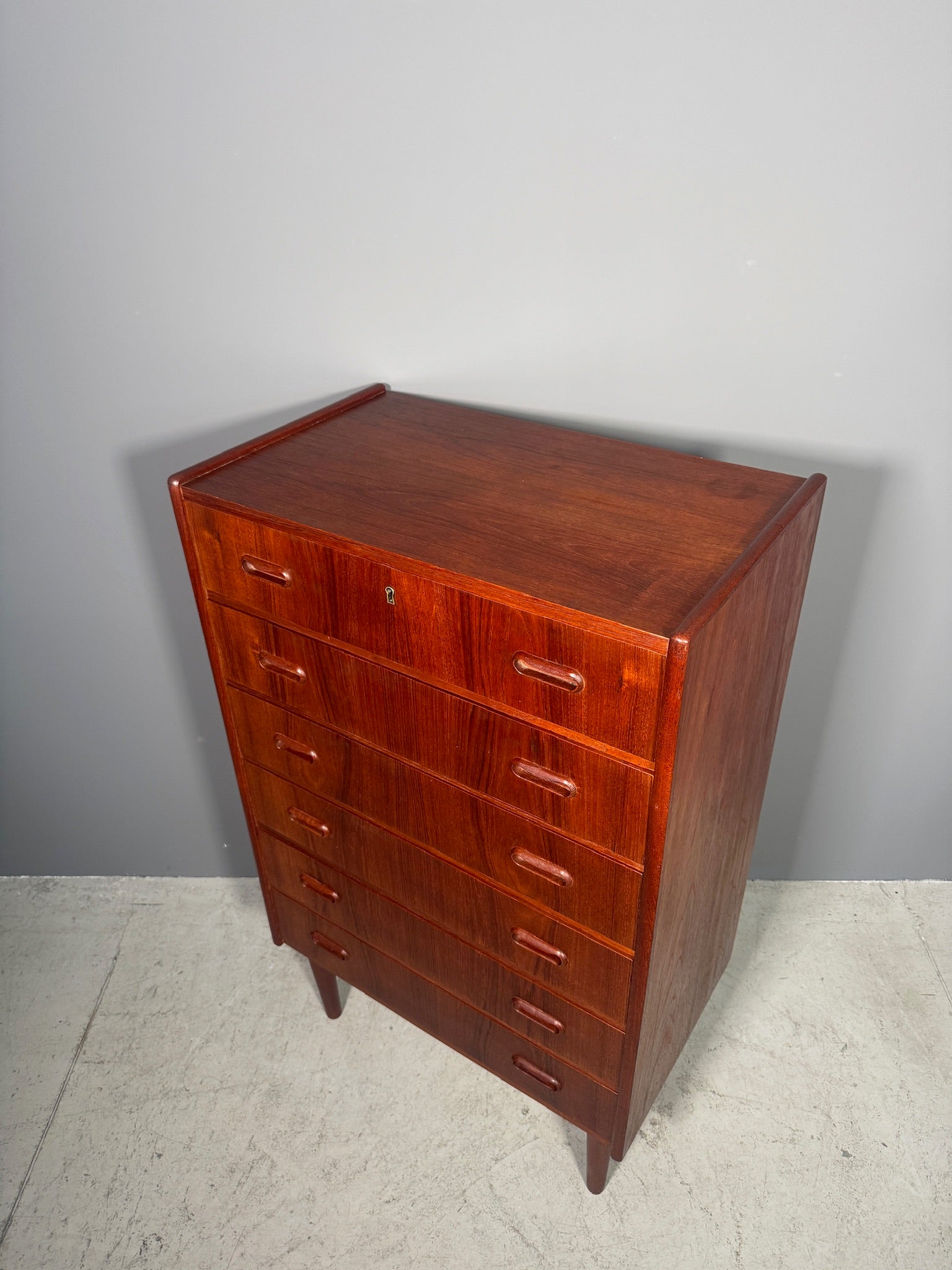 Cassettiera in teak anni 70
