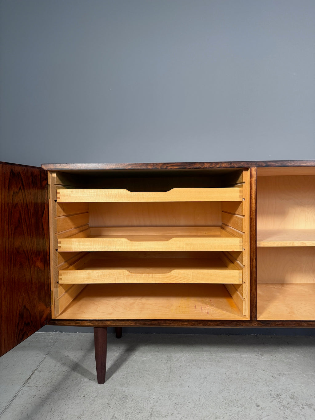 Sideboard in palissandro di Poul Hundevad