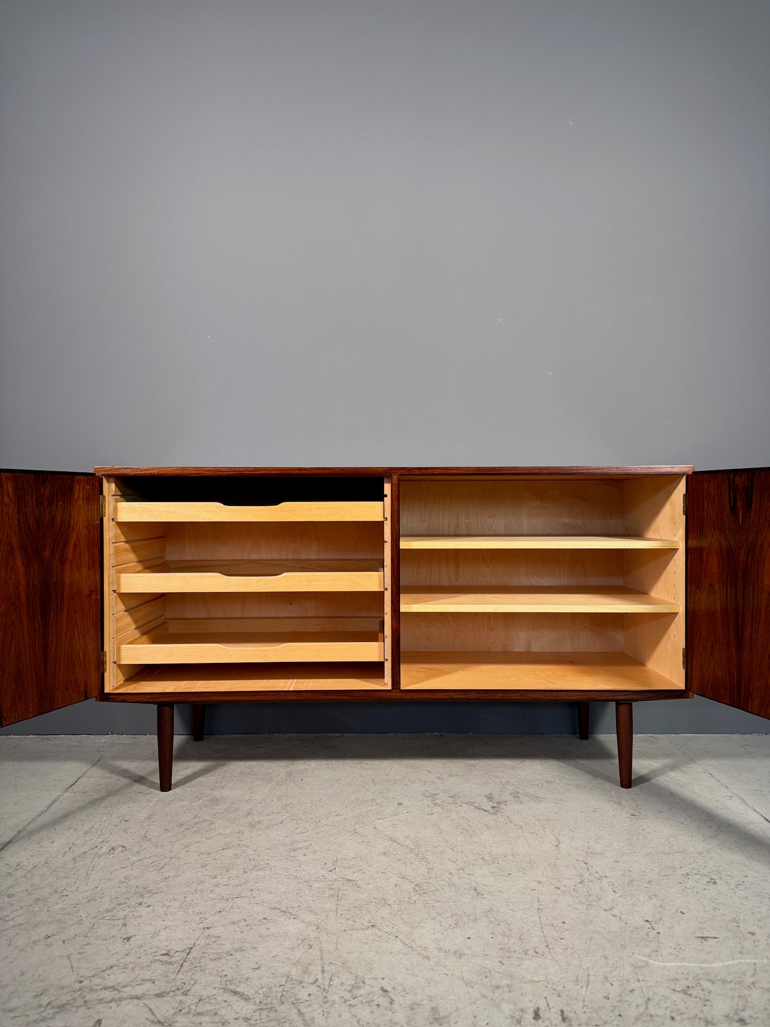Sideboard in palissandro di Poul Hundevad