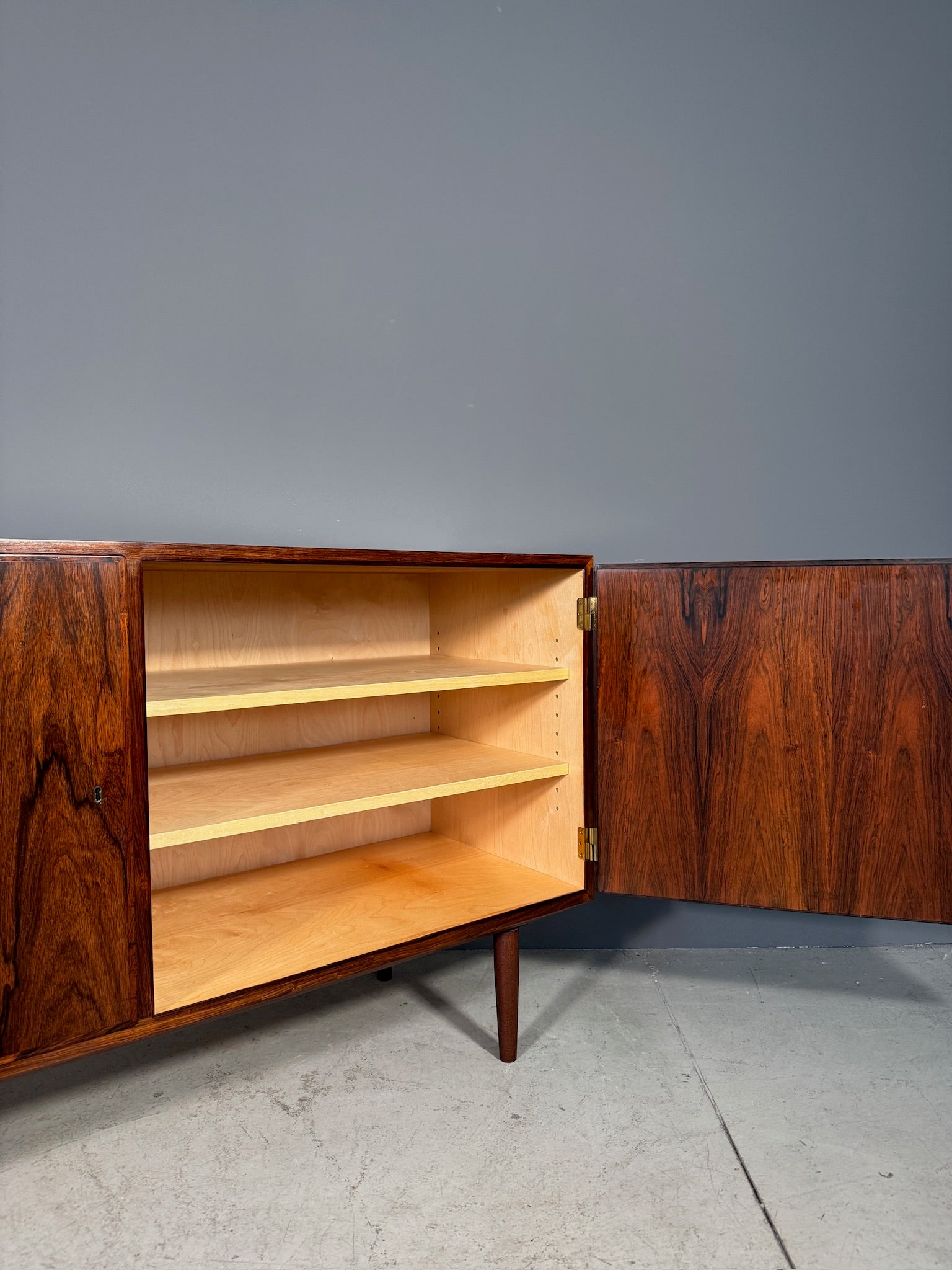 Sideboard in palissandro di Poul Hundevad