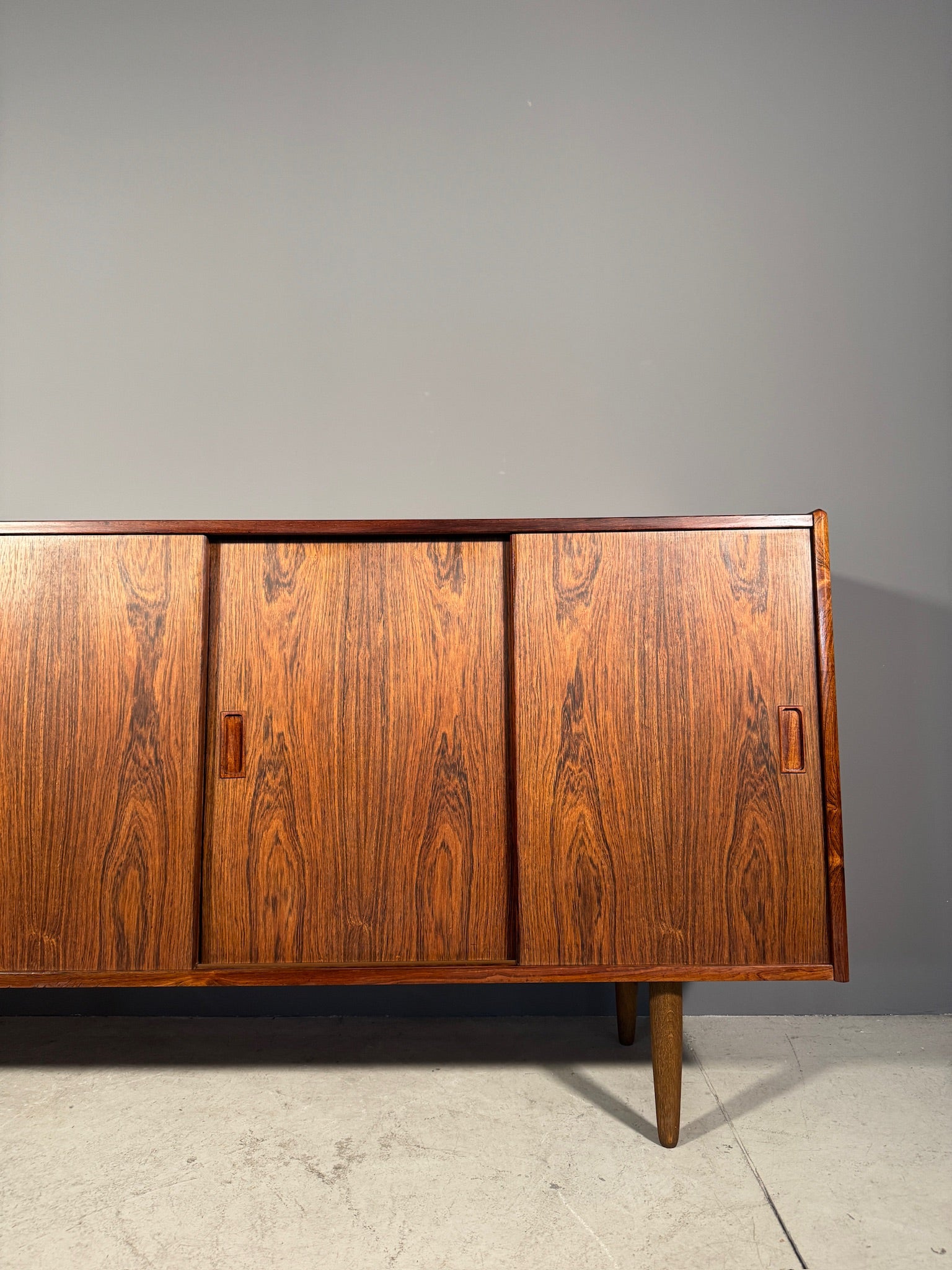 Sideboard danese in palissandro