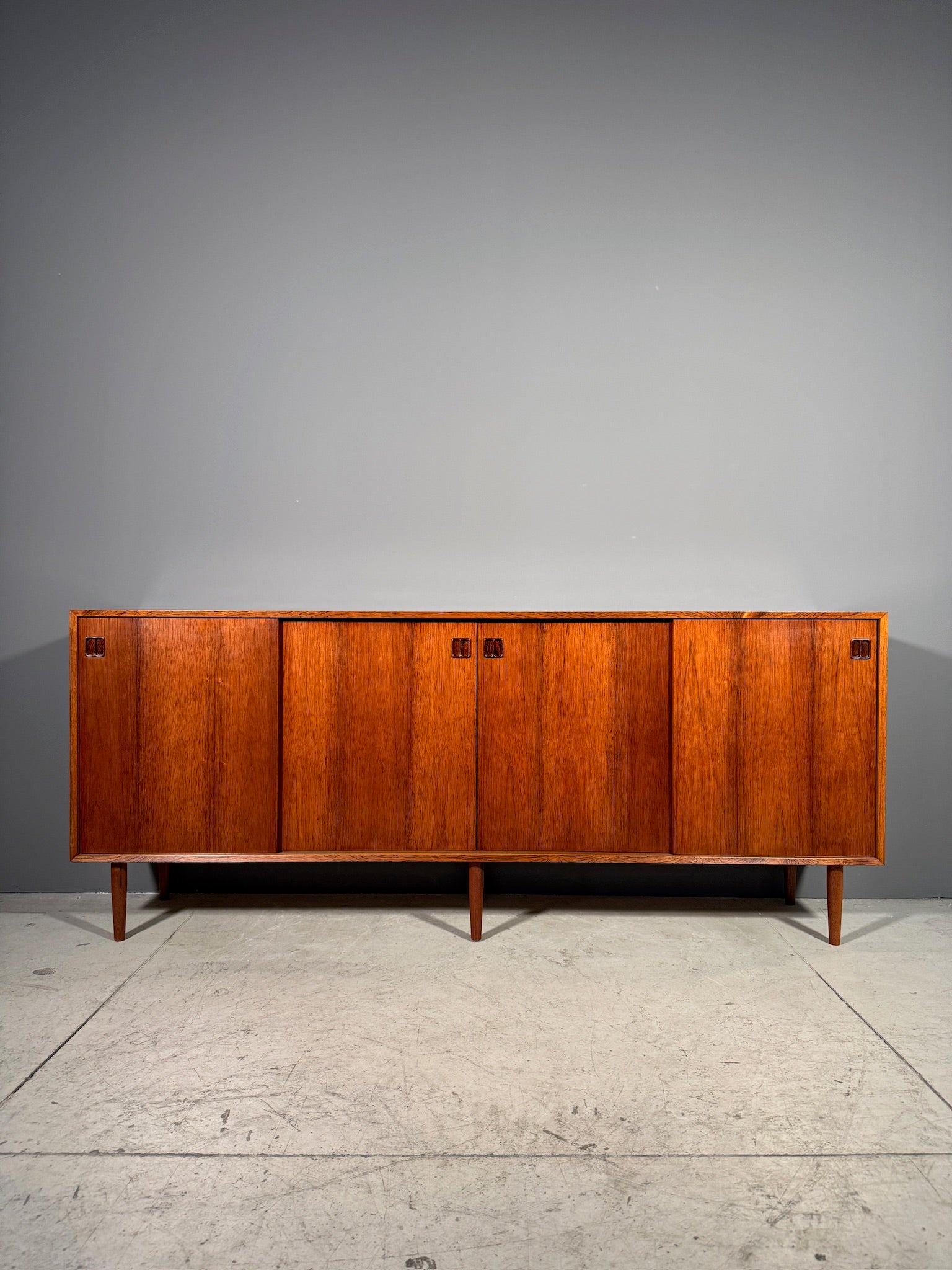 Sideboard danese in palissandro