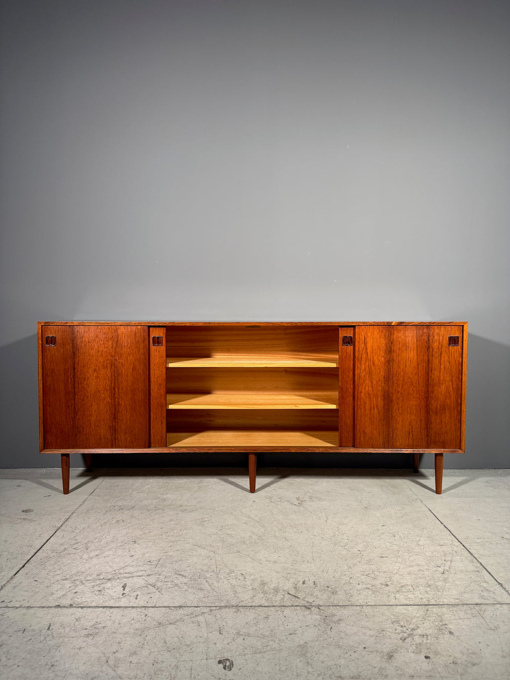 Sideboard danese in palissandro