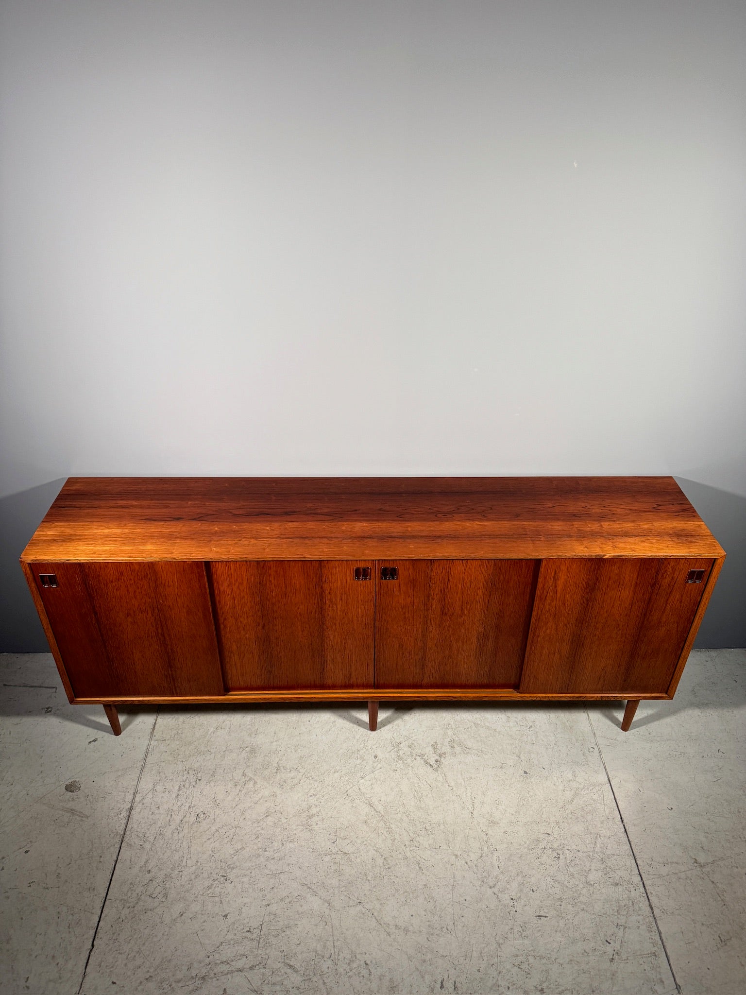 Sideboard danese in palissandro