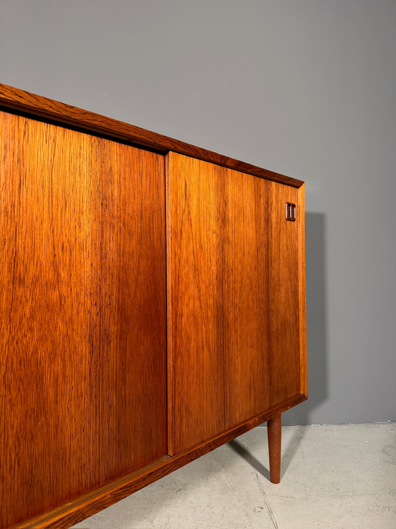Sideboard danese in palissandro