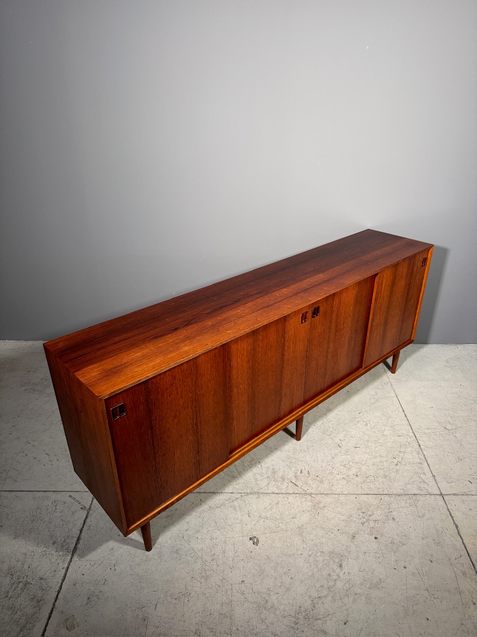 Sideboard danese in palissandro