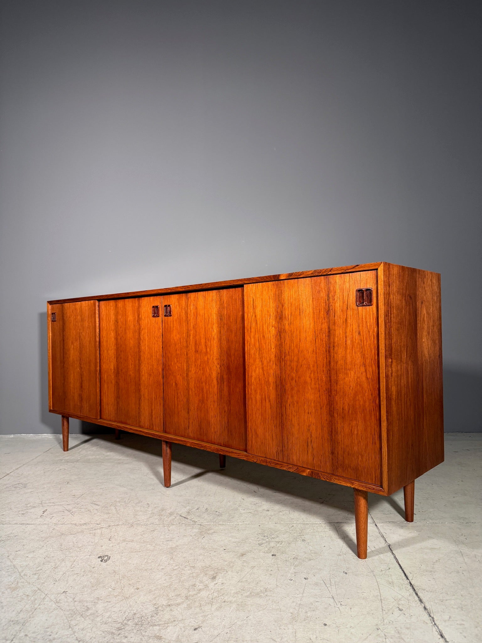 Sideboard danese in palissandro