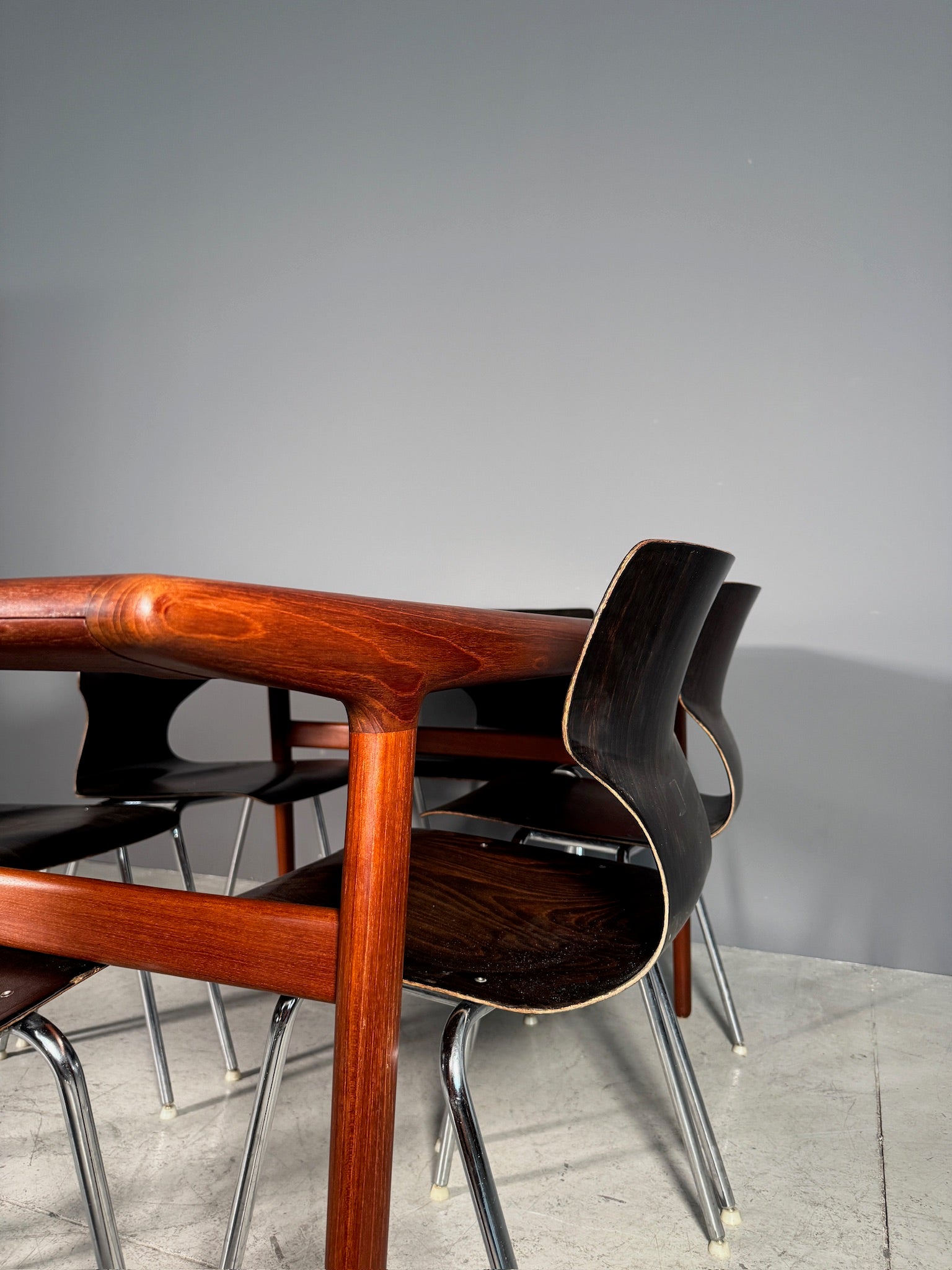 Tavolo in teak di Niels Otto Moller