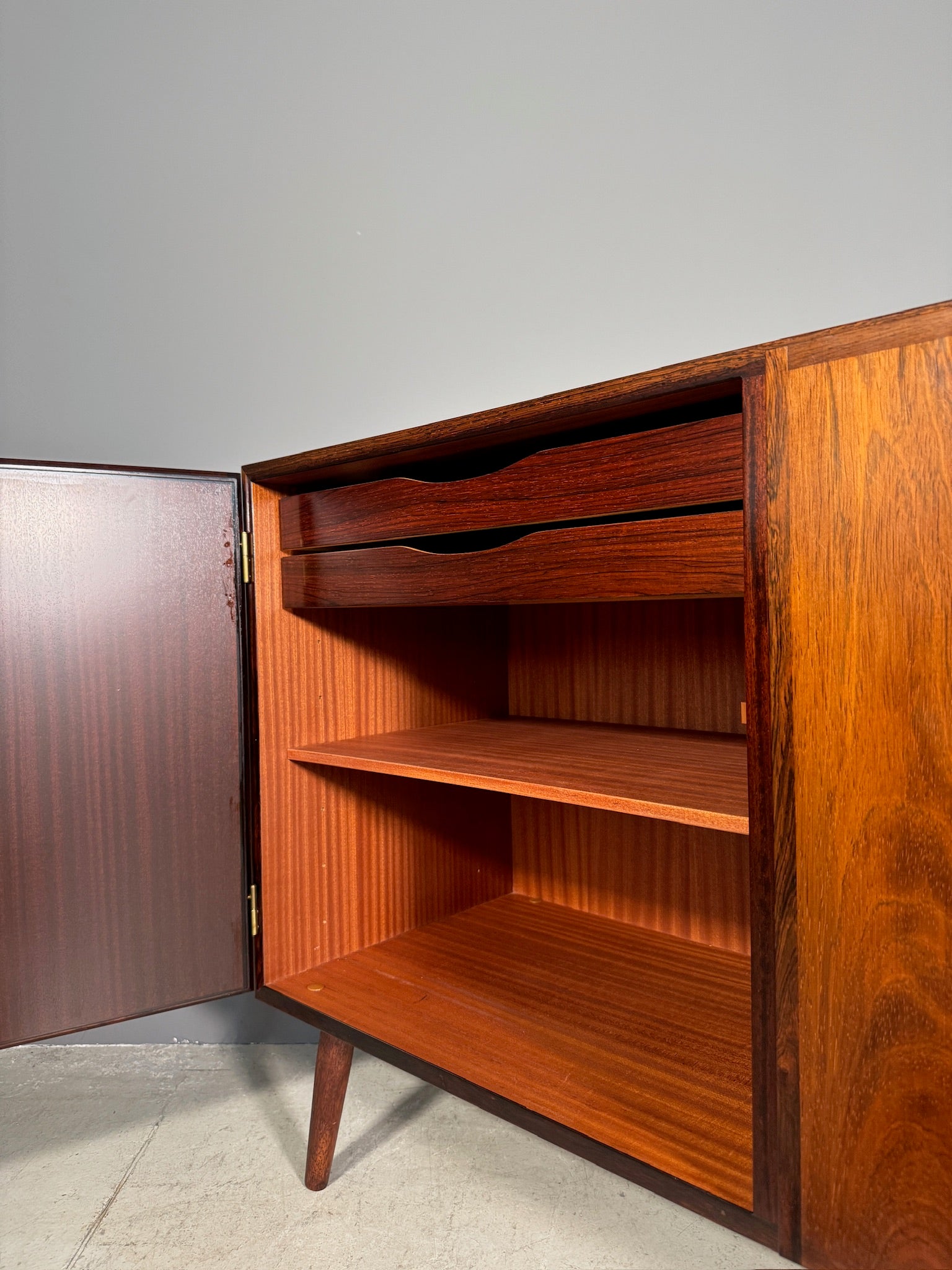 Sideboard in palissandro di Omann Jun