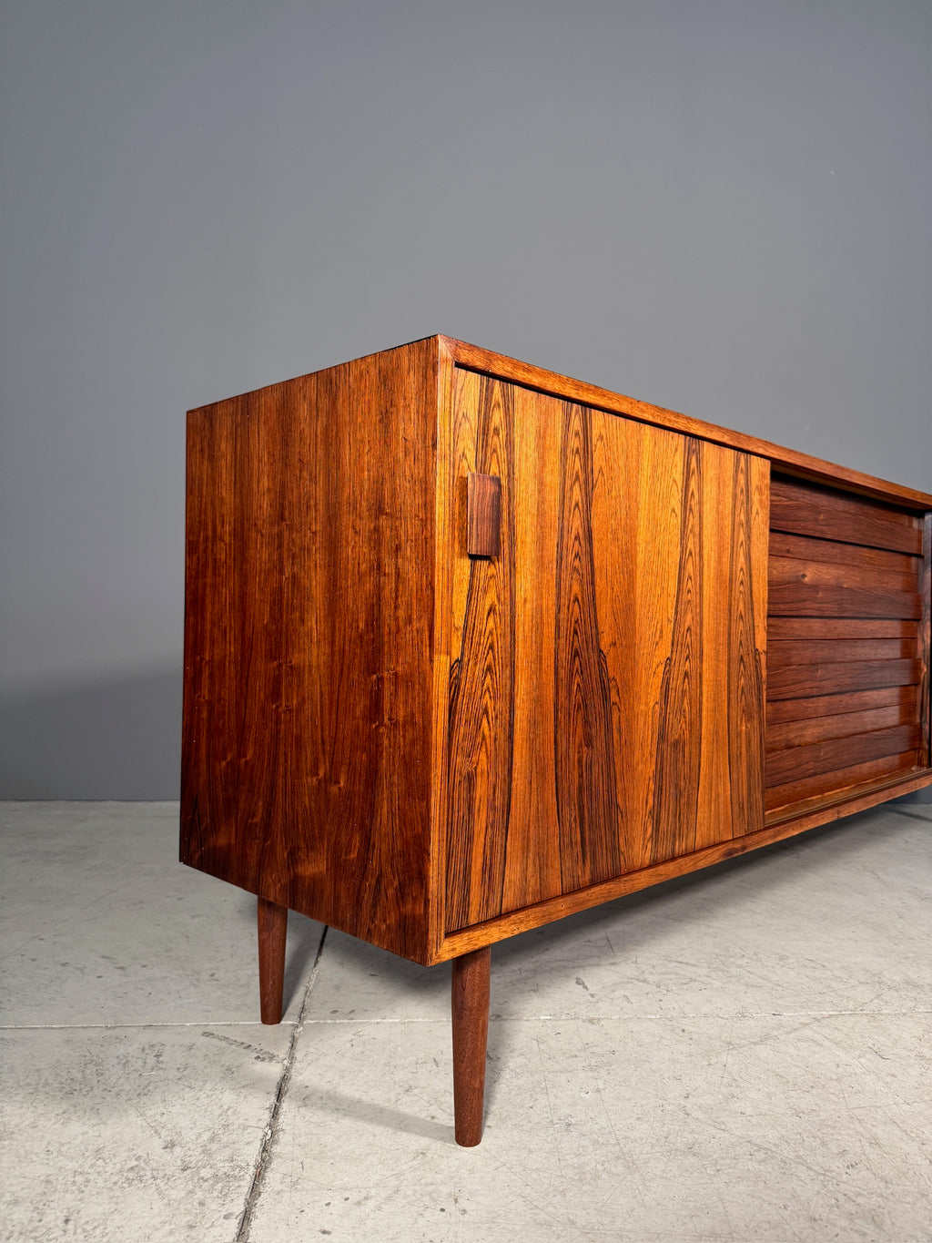 Sideboard danese in palissandro