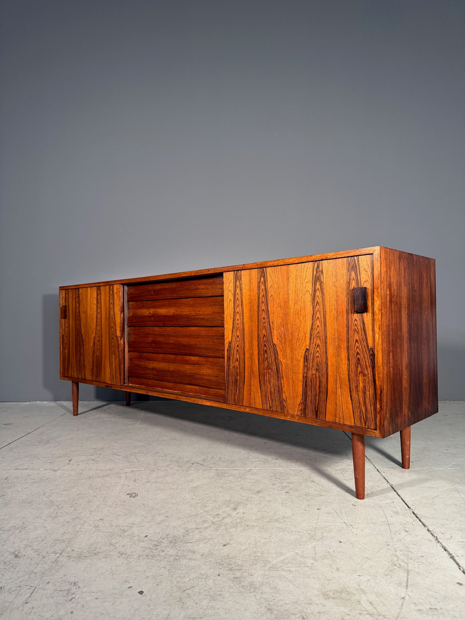 Sideboard danese in palissandro