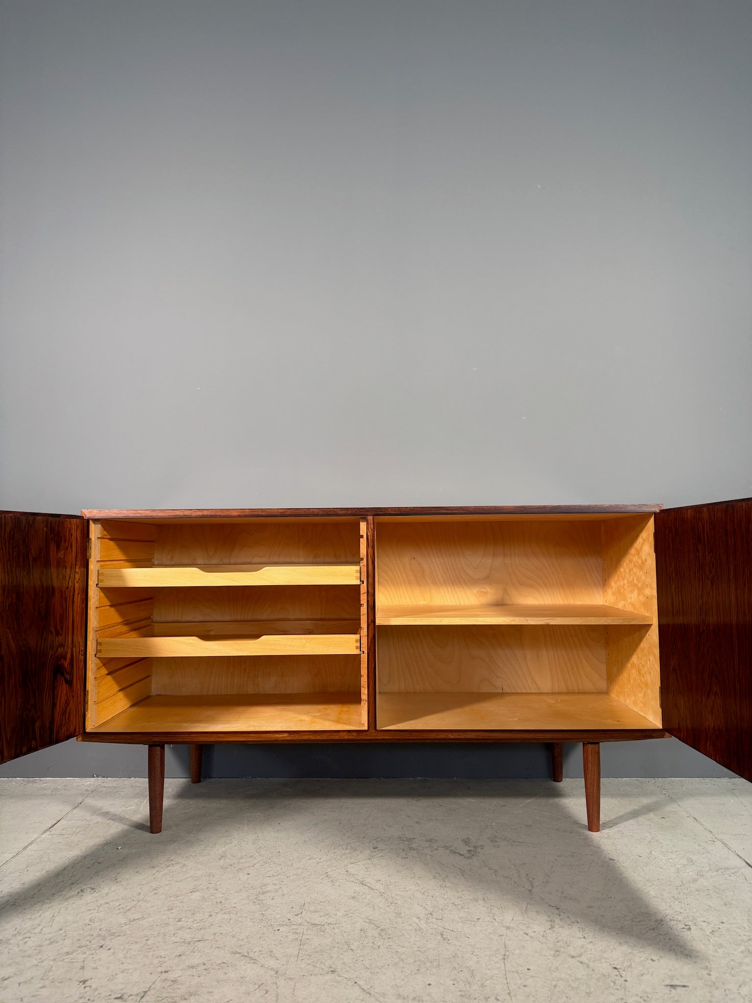 Sideboard in palissandro di Poul Hundevad